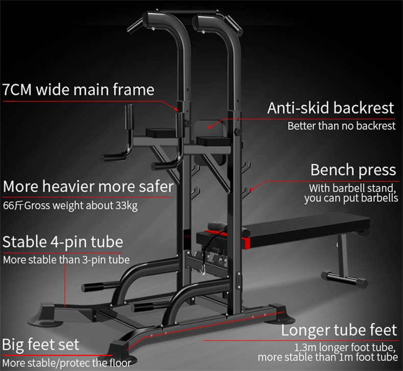 Pull-ups with Supine Board from China manufacturer - RONIX 